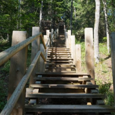 Lépcsők, Sigulda, Lettország